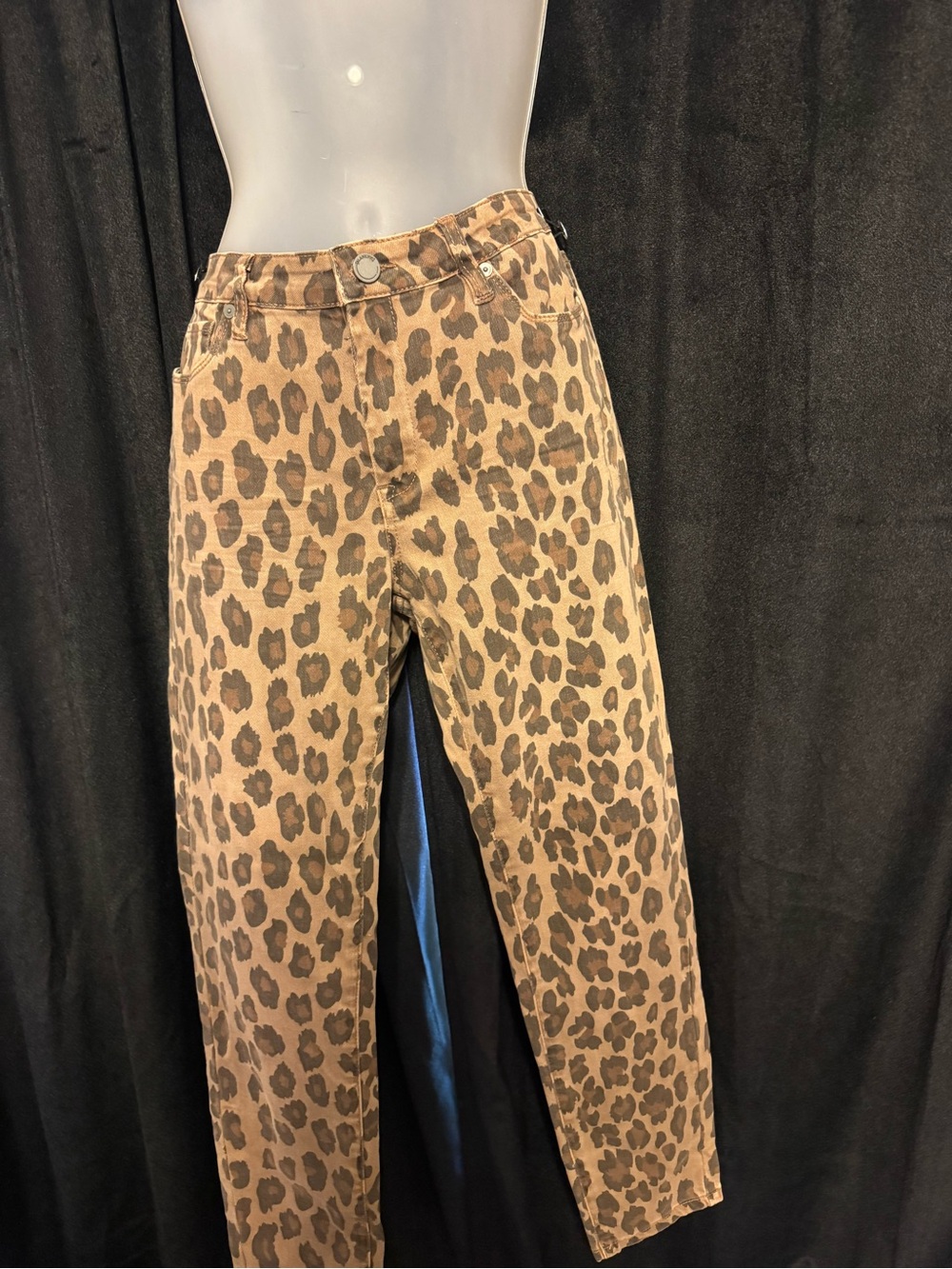 Leopard Print Womens Casual jeans